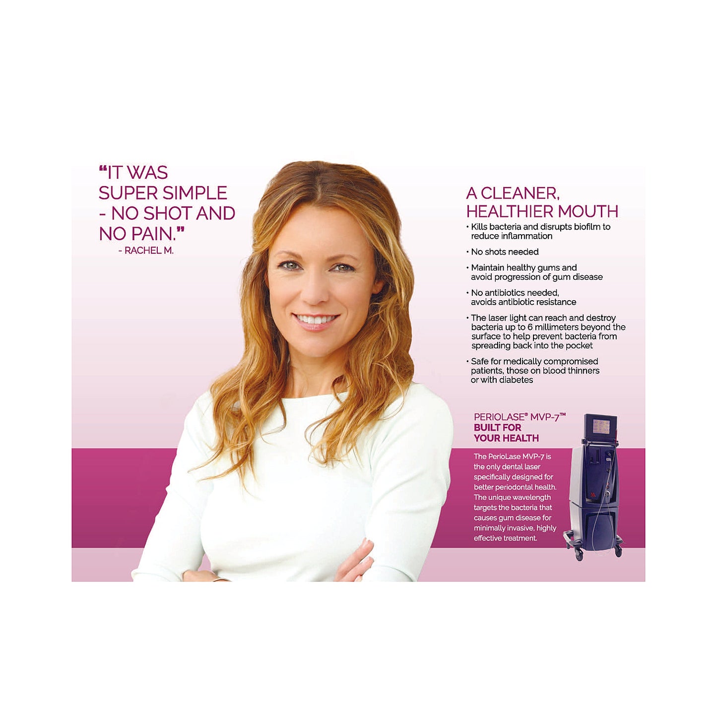 Laser Pocket Disinfection Patient Brochure - 50pk - English/Spanish