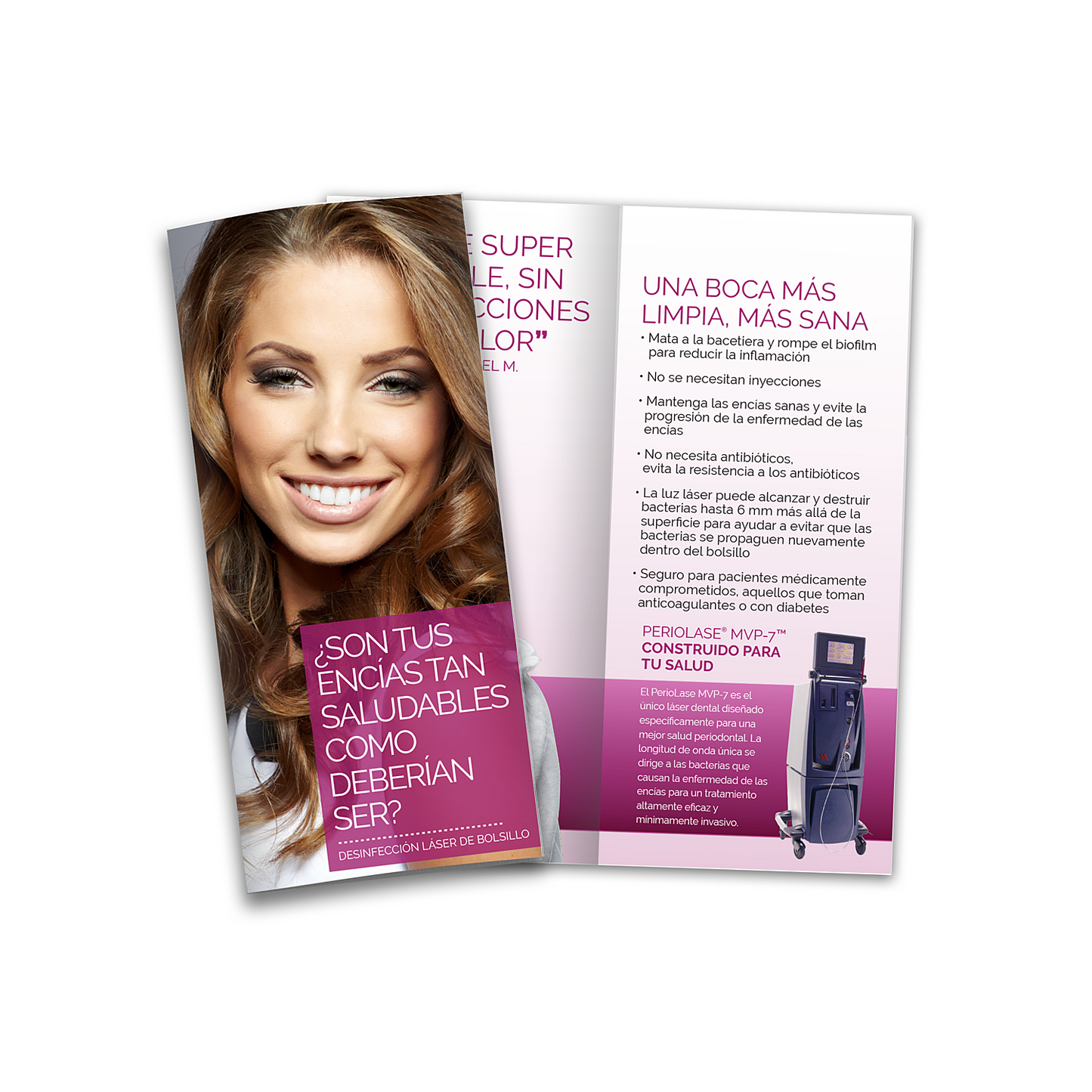 Laser Pocket Disinfection Patient Brochure - 50pk - English/Spanish