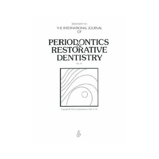 Reprint - Histologic Evaluation of an Nd:YAG Laser-Assisted New Attachment Procedure in Humans - IJPRD - 25pk