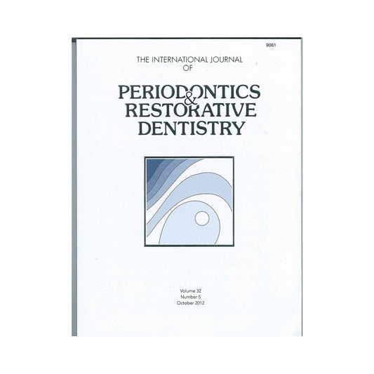 Reprint - Human Clinical and Histologic Evaluation of Laser-Assisted New Attachment Procedure - IJPRD - 25pk