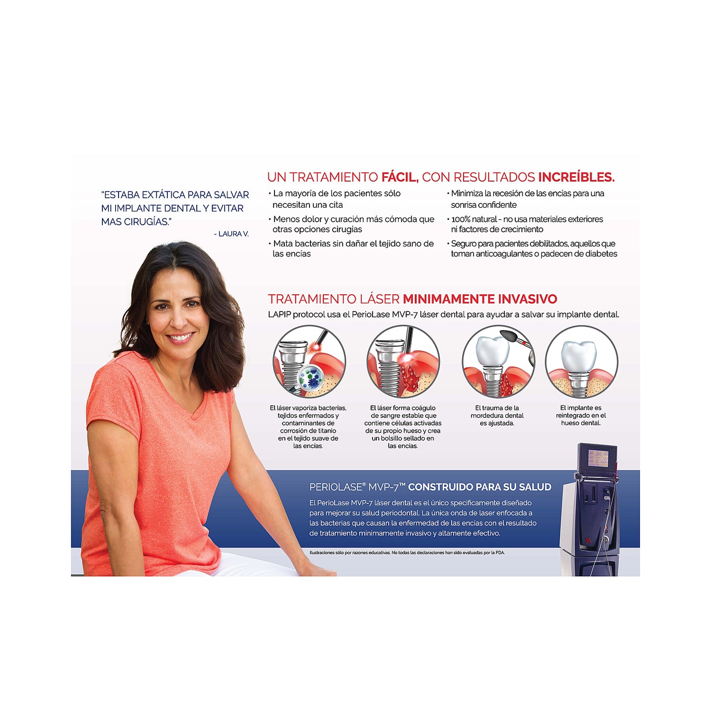 LAPIP™ Protocol Patient Brochure - 50pk - English/Spanish