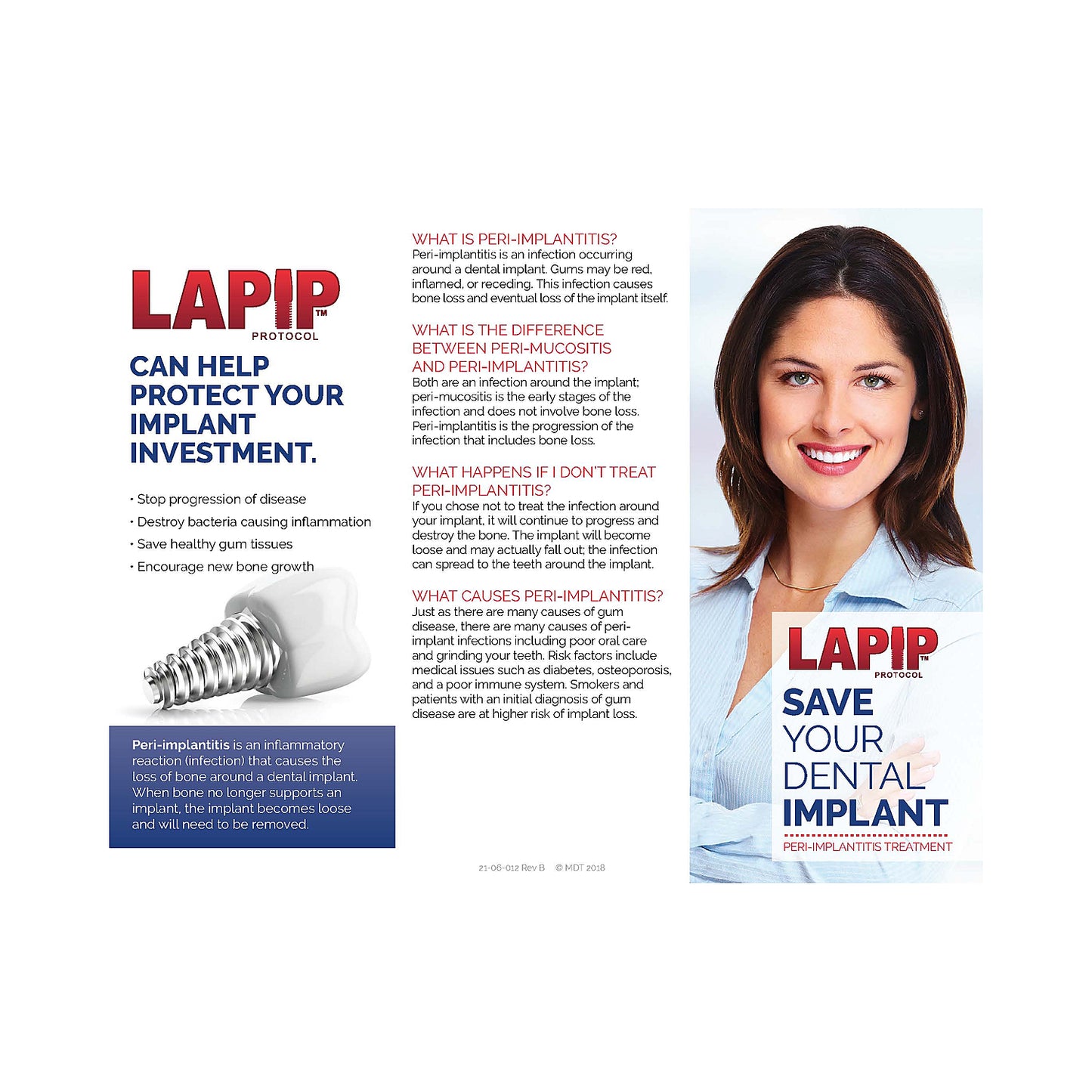 LAPIP™ Protocol Patient Brochure - 50pk - English/Spanish