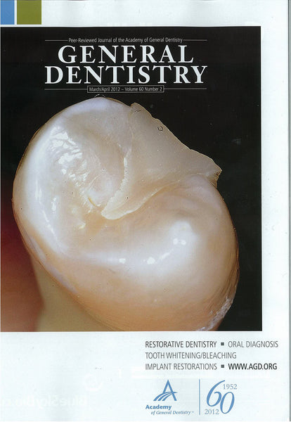 Reprint - General Dentistry; March/April 2012 - Qty 25